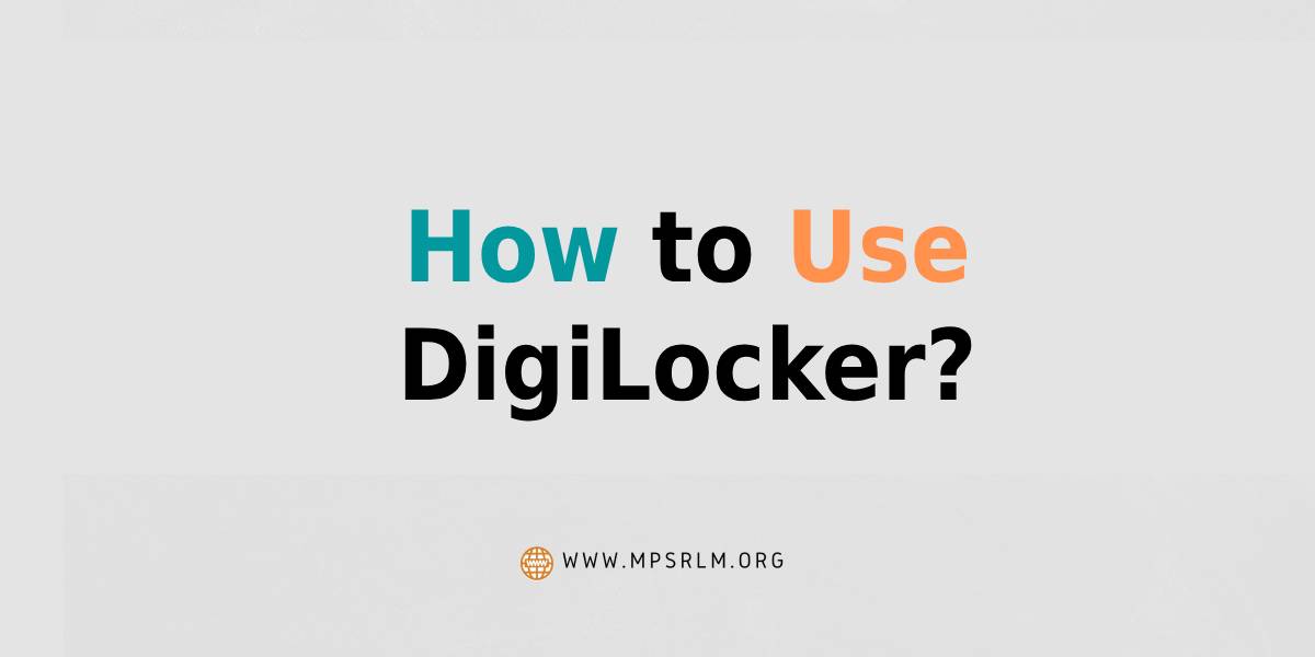 How to use Digilocker